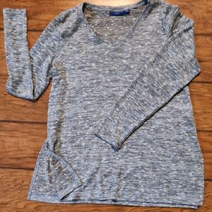 Apt. 9 Blue Gray Womens Medium Lightweight Knit Top